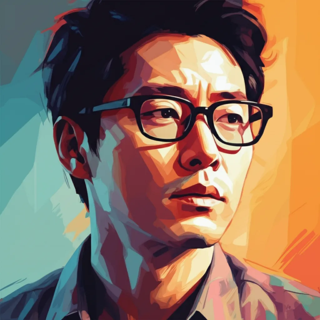 Artistic portrait of Kim Tae-won
