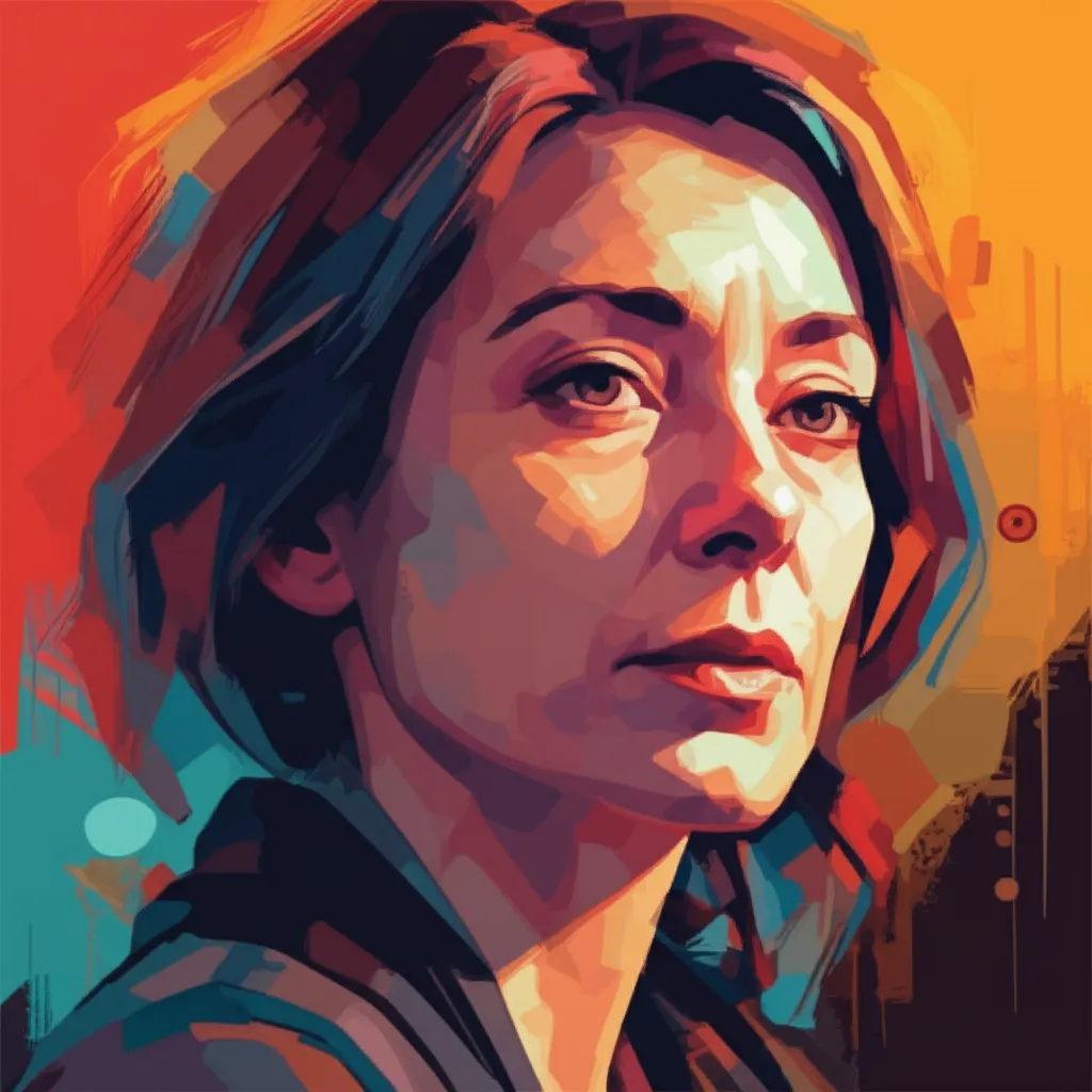 Artistic portrait of Shona Auerbach