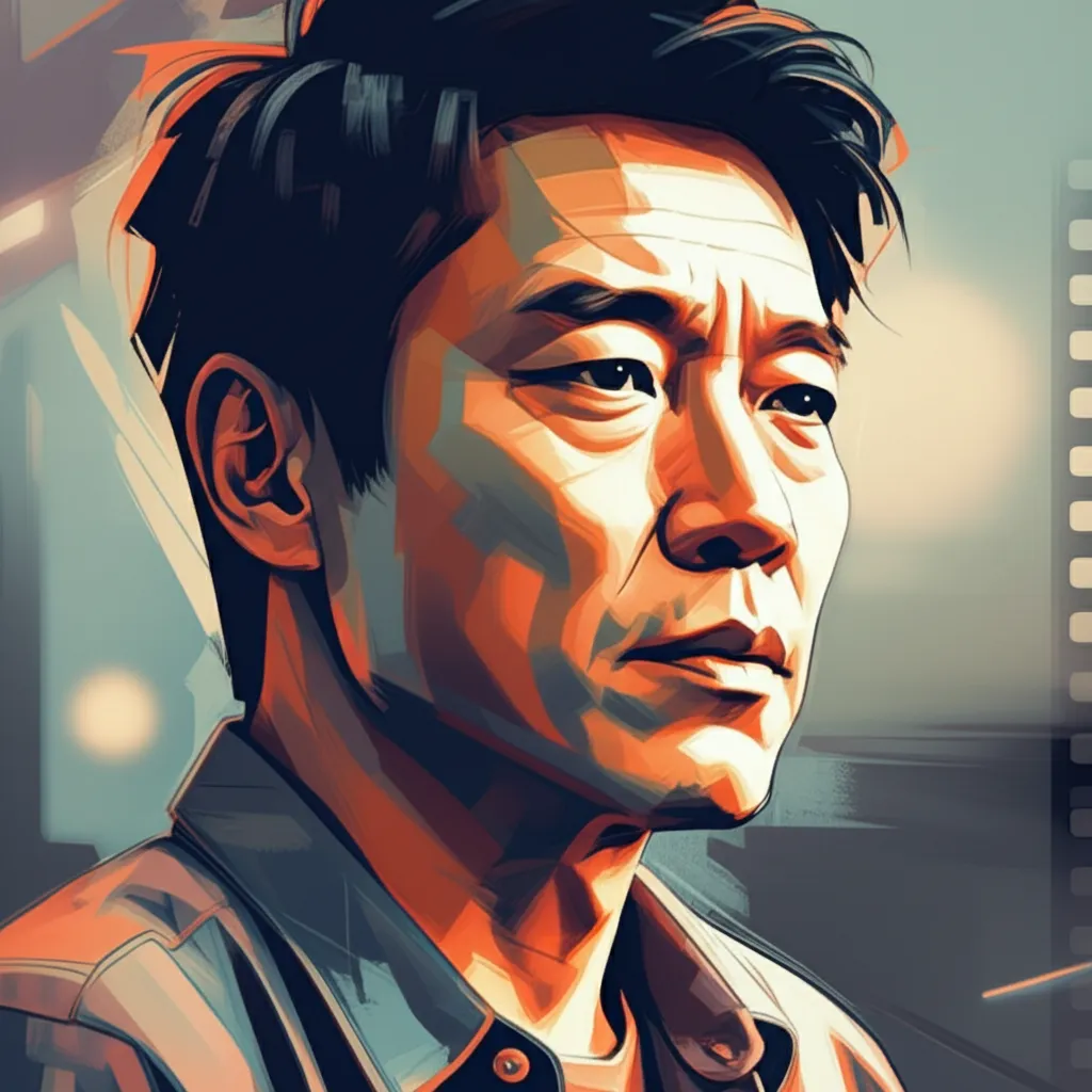 Artistic portrait of Sung Soo Kim