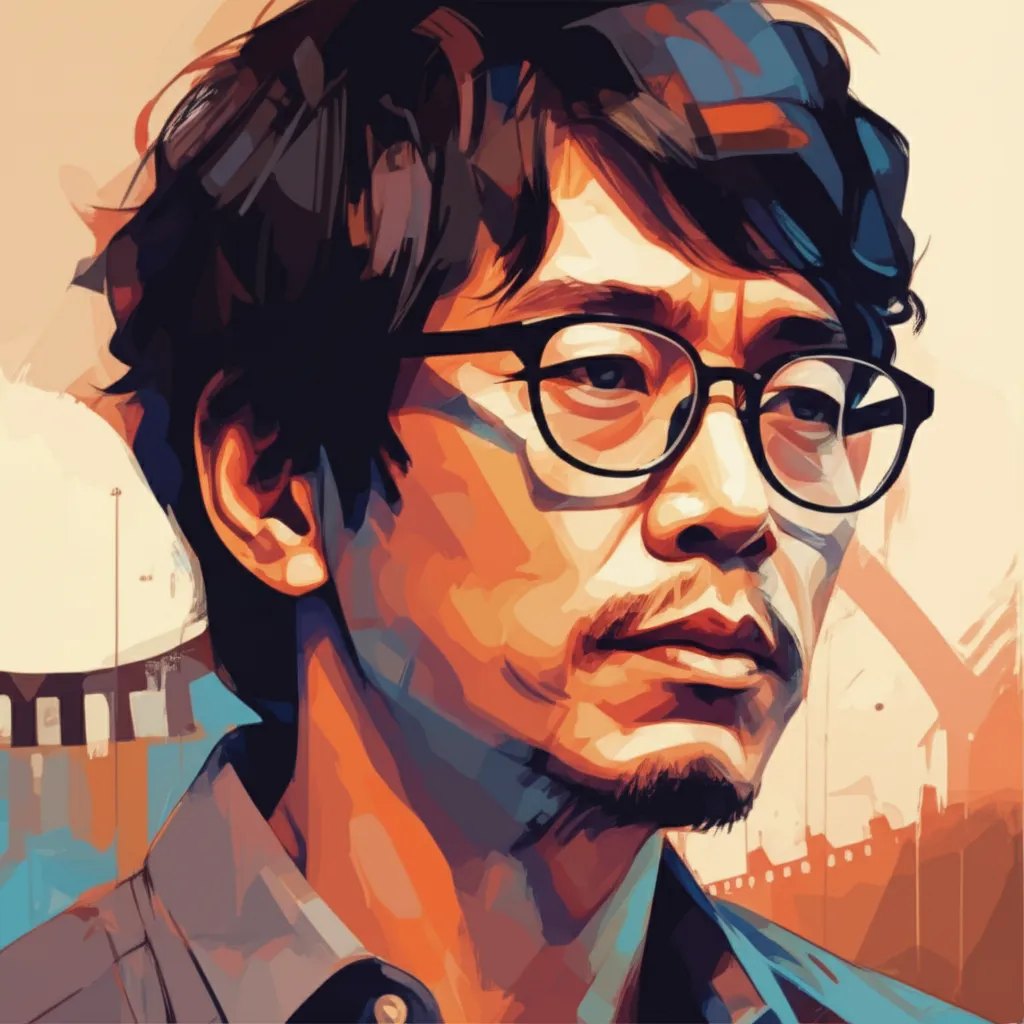 Artistic portrait of Chan-wook Park