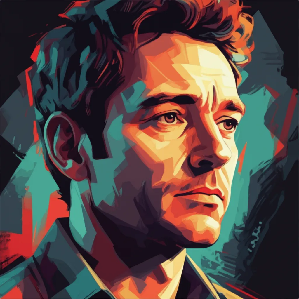 Artistic portrait of Gregor Jordan