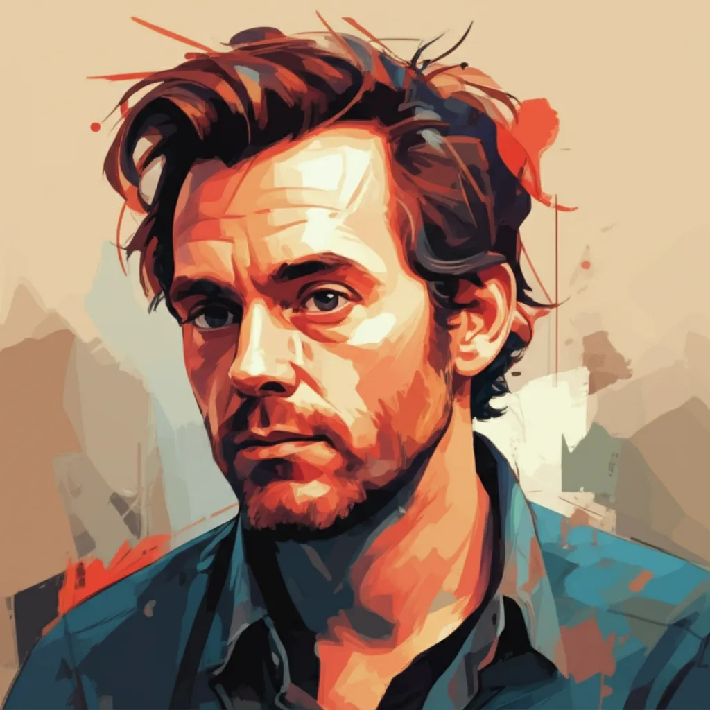 Artistic portrait of Spike Jonze