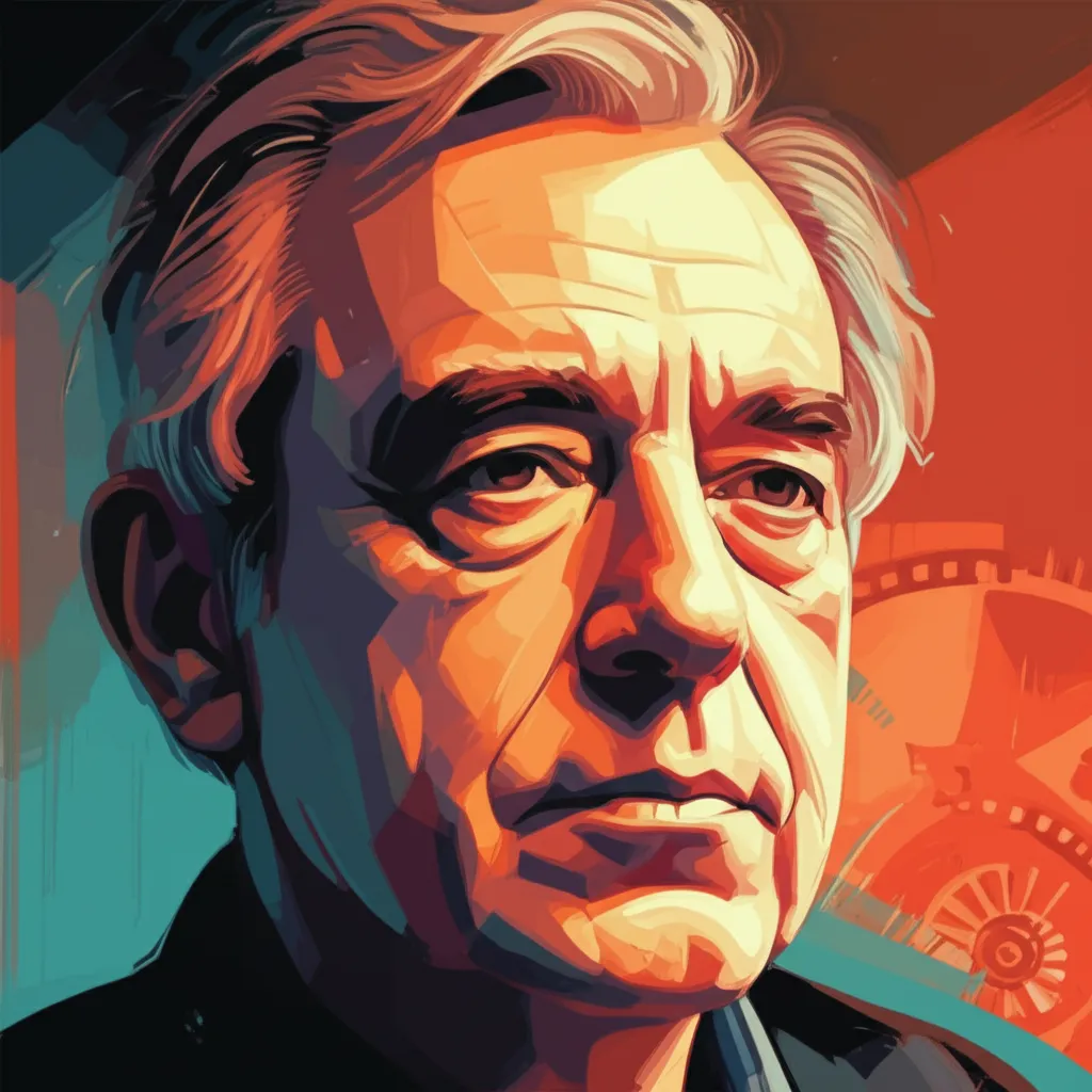 Artistic portrait of Philippe Le Guay