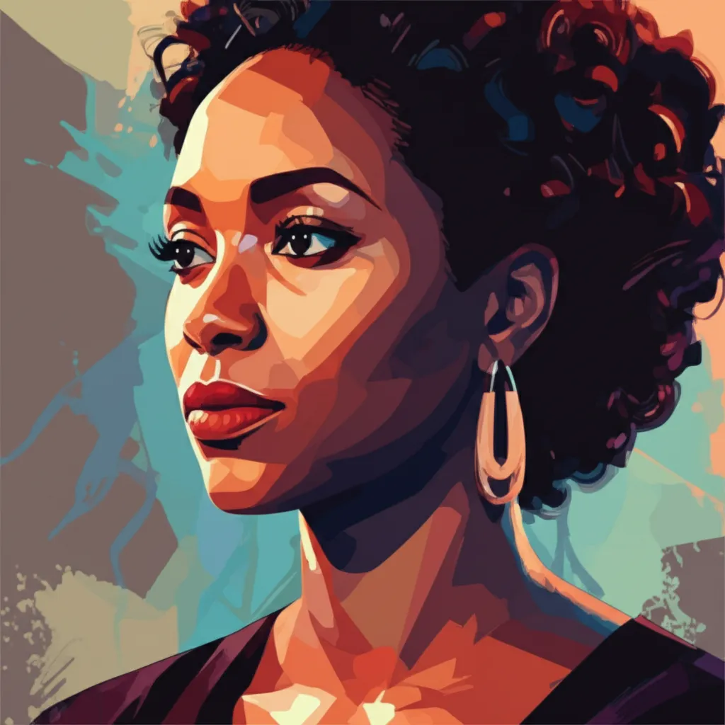 Artistic portrait of Dee Rees