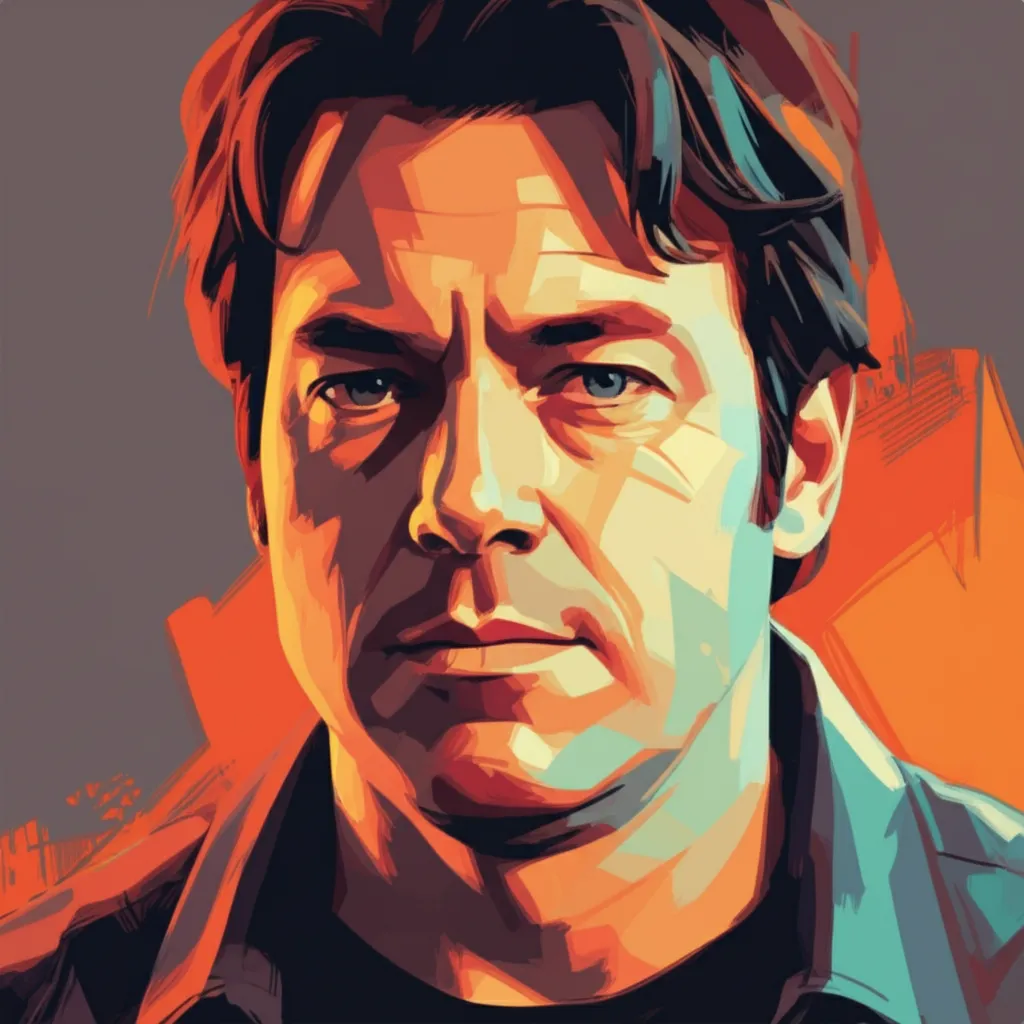 Artistic portrait of Jason Bateman
