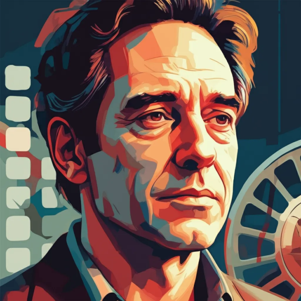 Artistic portrait of Scott Frank