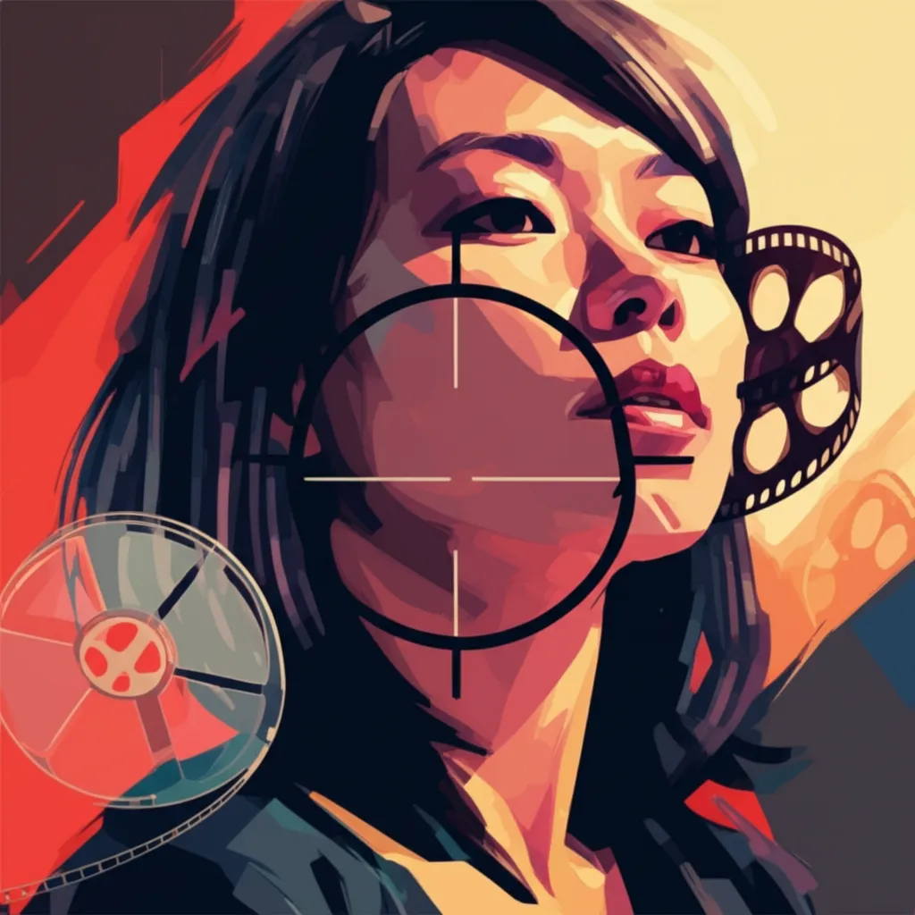 Artistic portrait of Naoko Kusumi