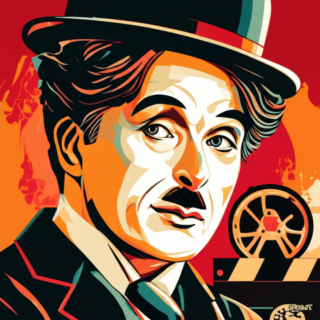 Portrait of Charles Chaplin