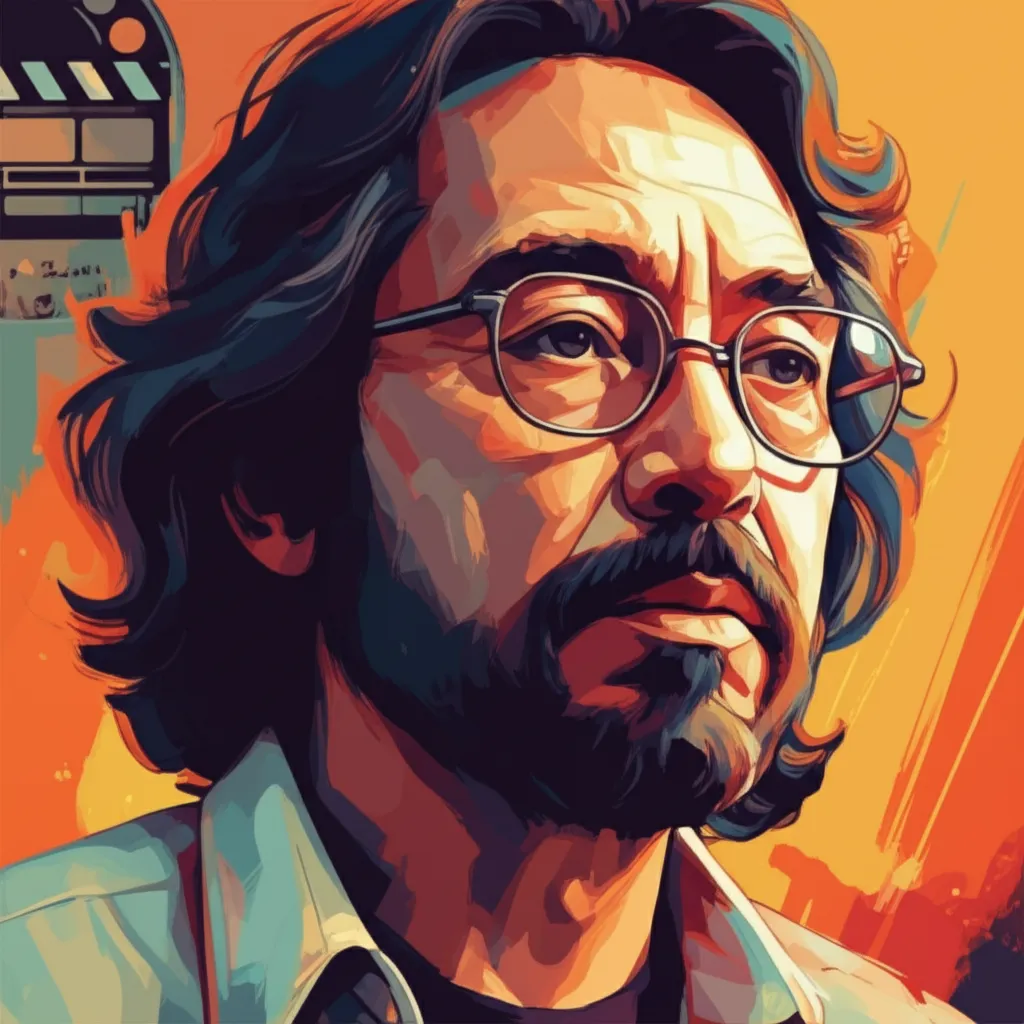Artistic portrait of Tommy Chong