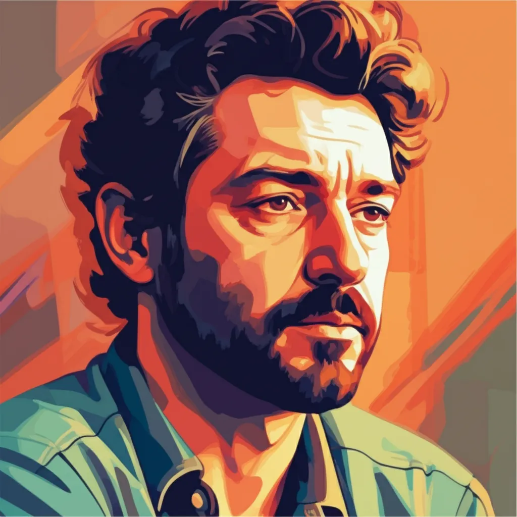 Artistic portrait of Tolga Örnek