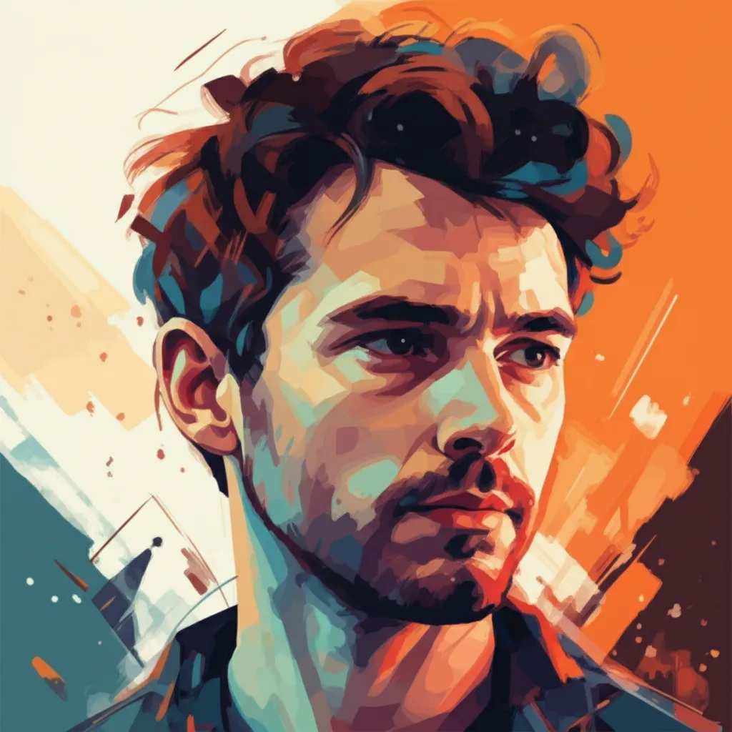 Artistic portrait of Ben Howling