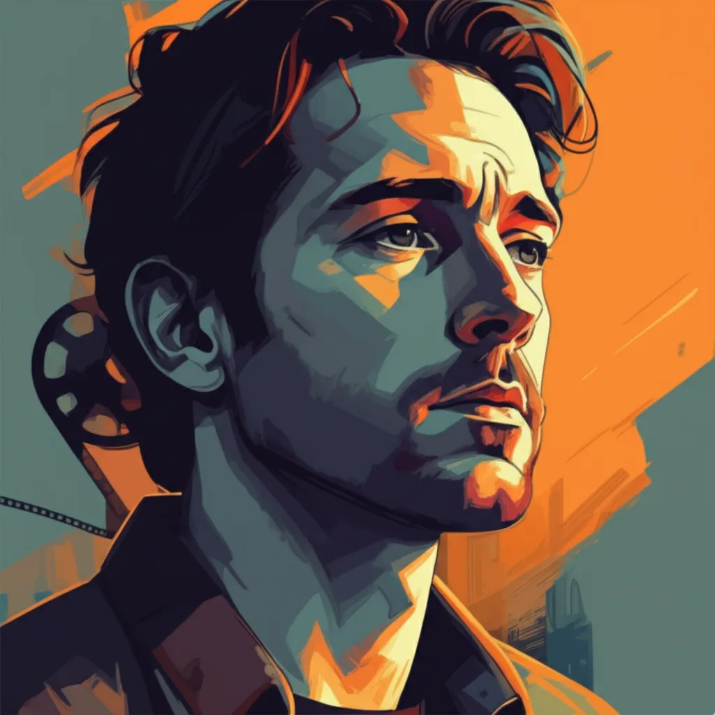 Artistic portrait of Scott Moore