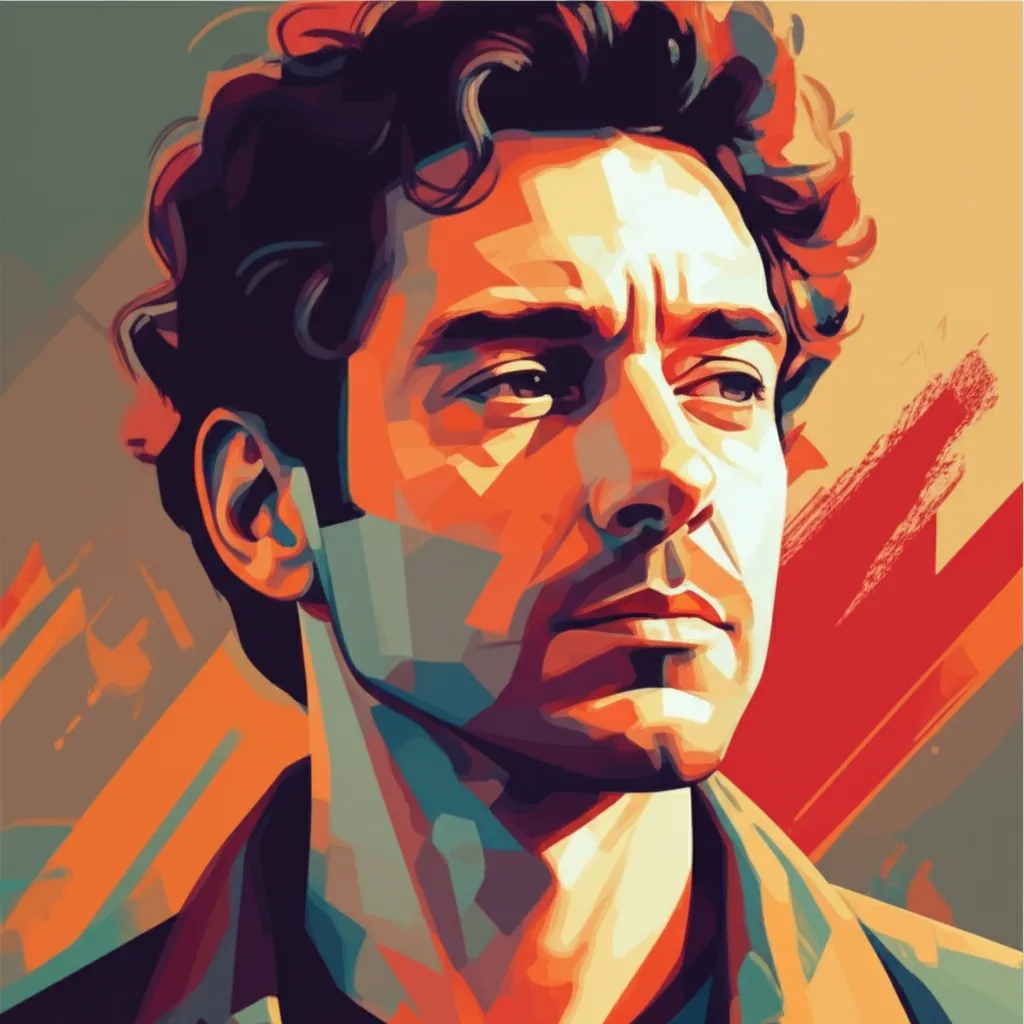 Artistic portrait of Afonso Poyart