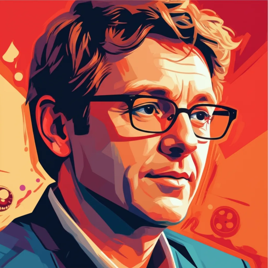 Artistic portrait of Barry Cook