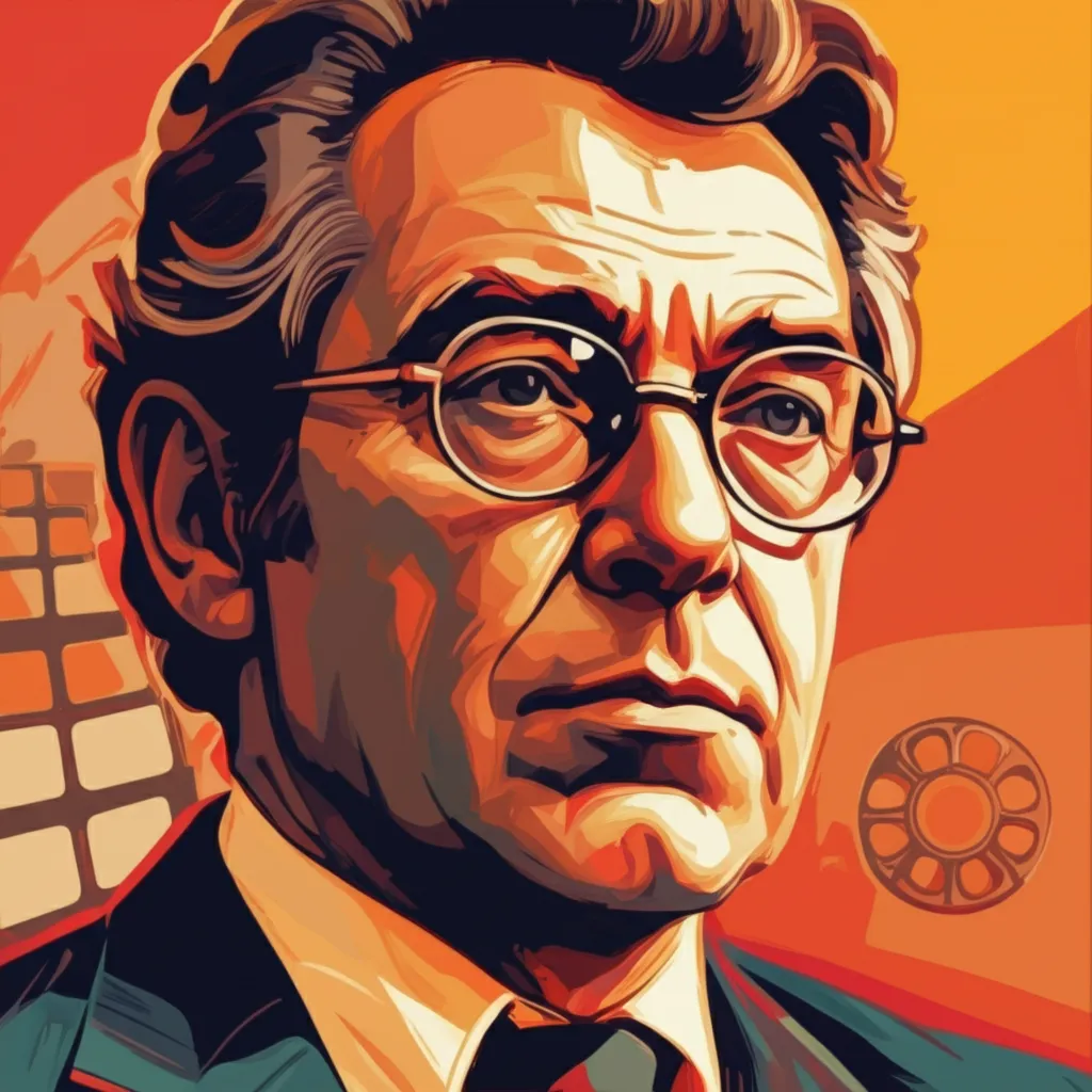 Artistic portrait of John Barry