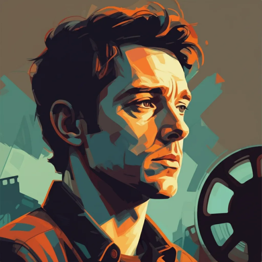 Artistic portrait of Ross Stewart