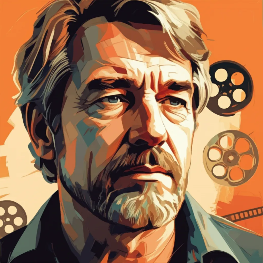 Artistic portrait of James Keach