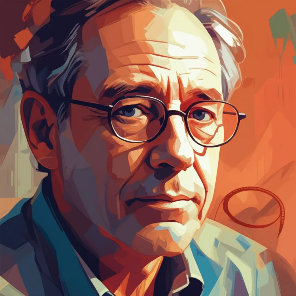 Artistic portrait of Dave Michener