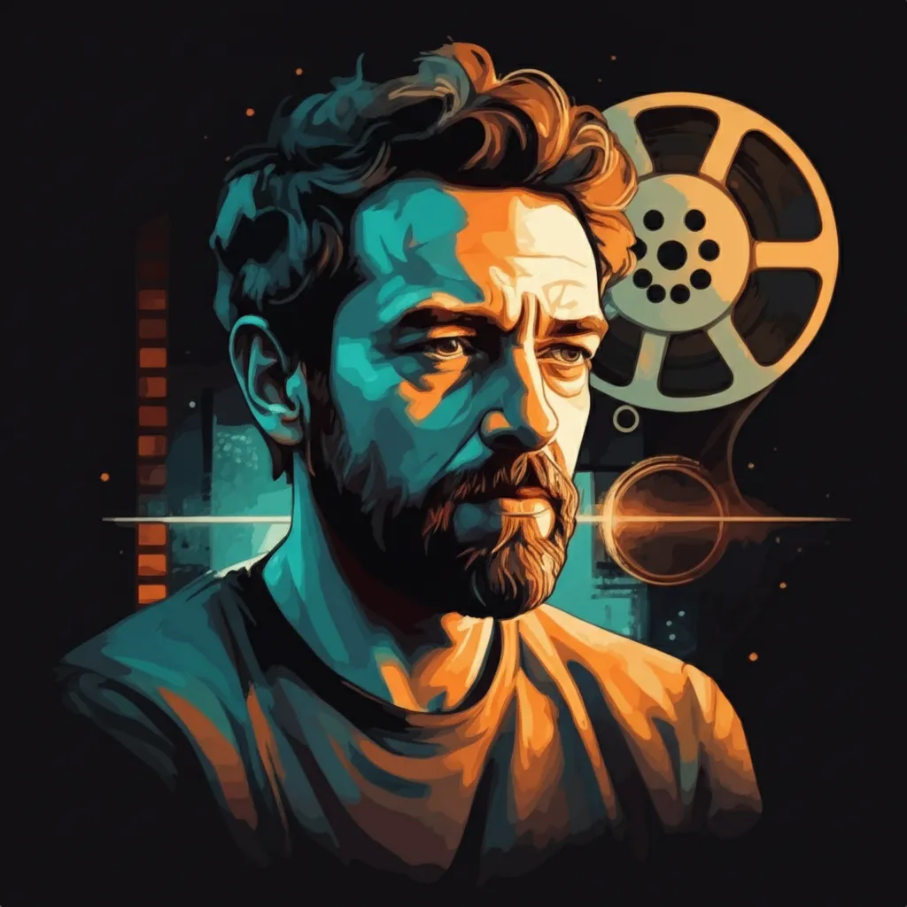 Artistic portrait of Alain Darborg