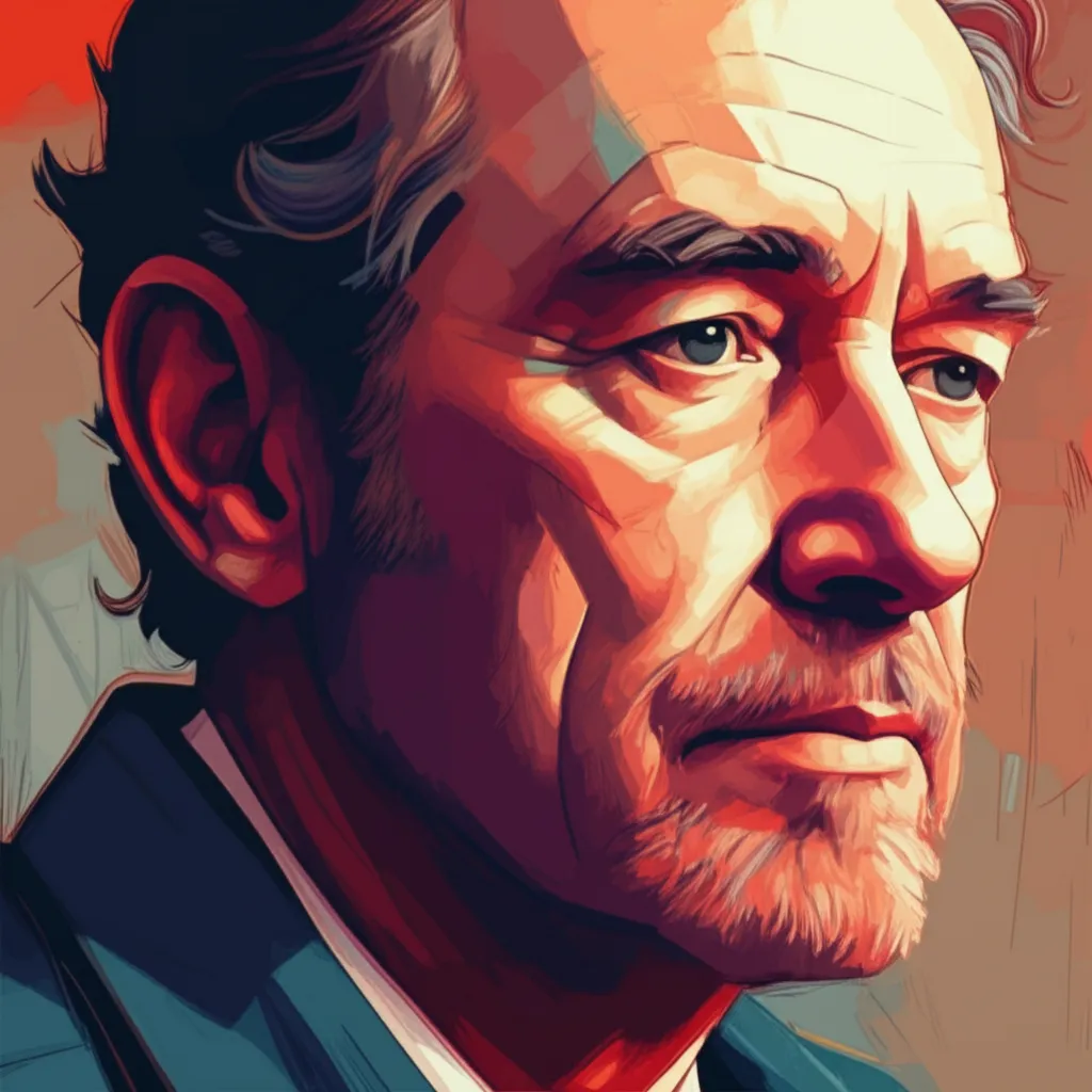 Artistic portrait of Bruce A. Evans