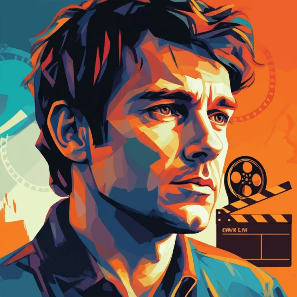 Artistic portrait of Joe Wright