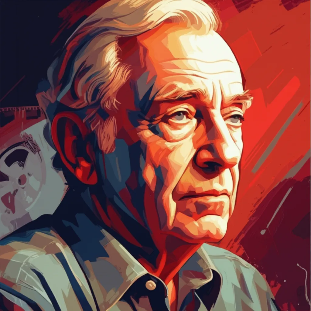 Artistic portrait of Arne Glimcher