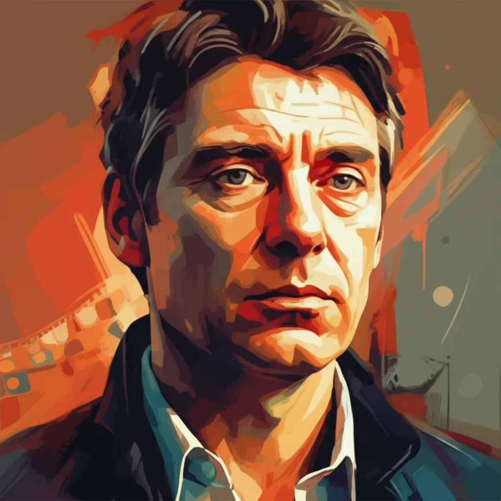 Artistic portrait of Steven Knight