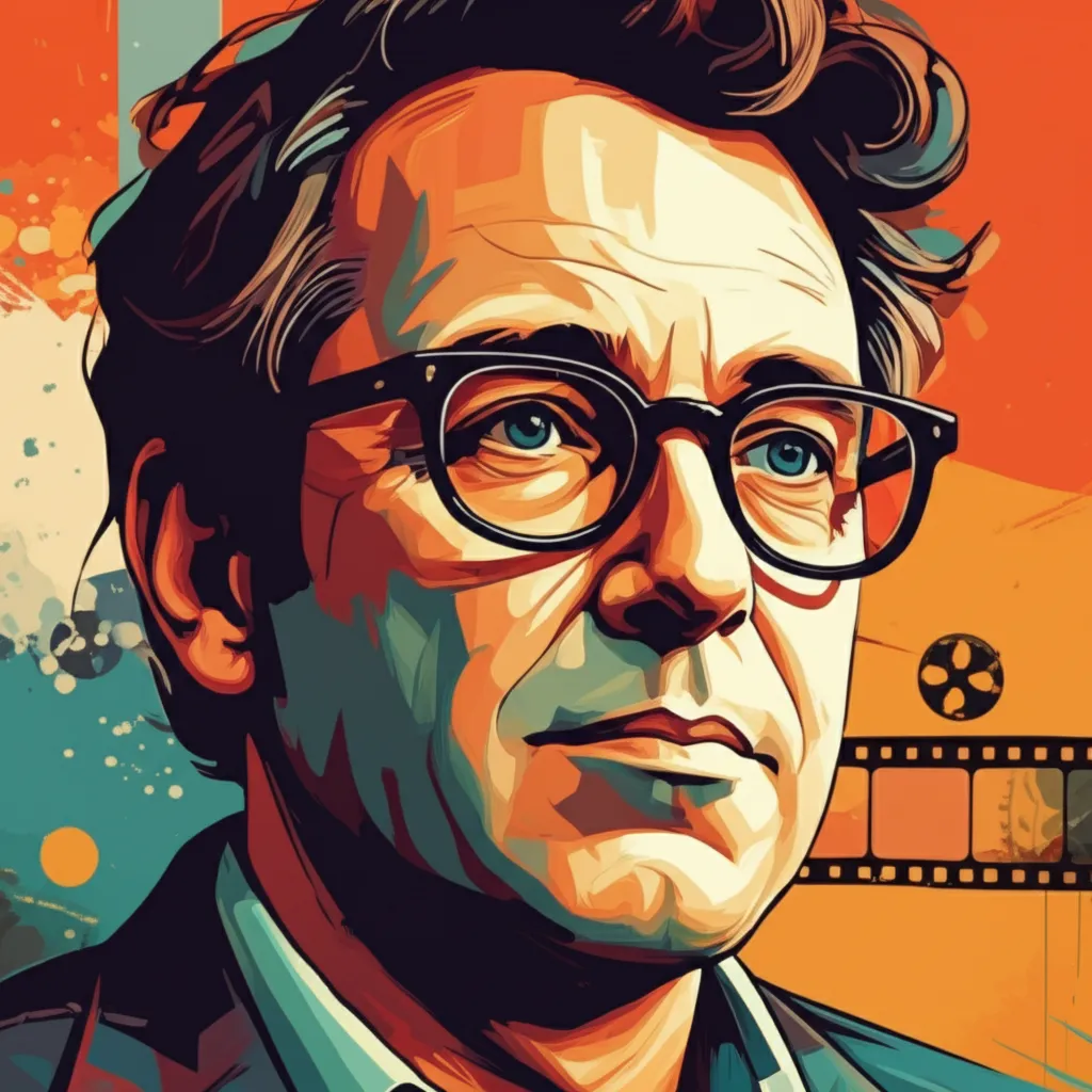 Artistic portrait of Joel Coen
