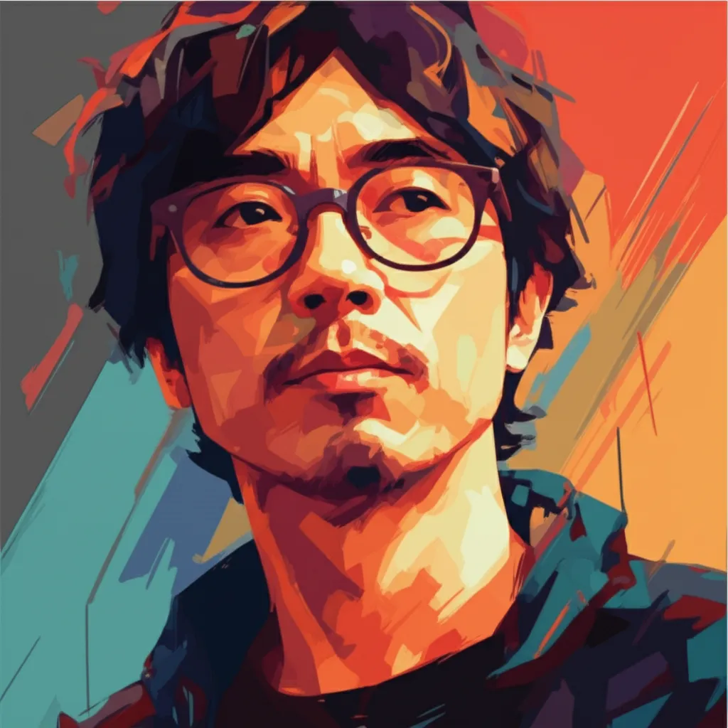 Artistic portrait of Mahiro Maeda