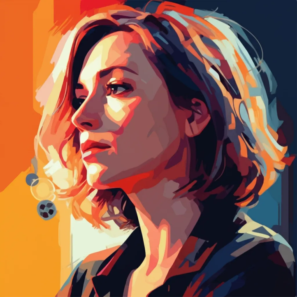 Artistic portrait of Sam Taylor-Johnson