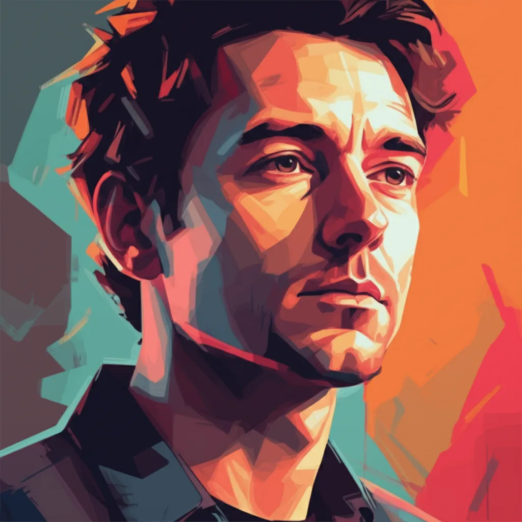 Artistic portrait of Ben Palmer