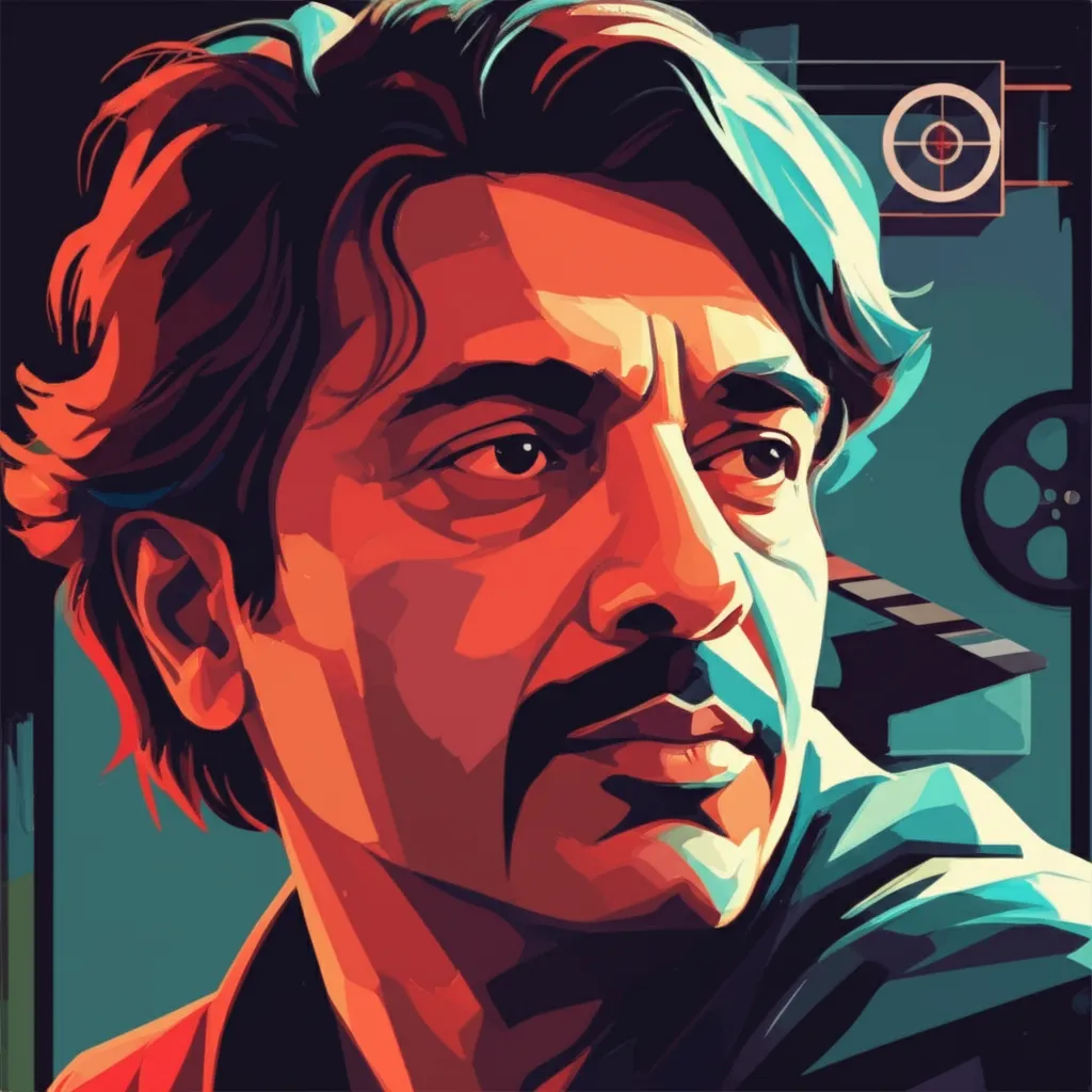 Artistic portrait of Ribhu Dasgupta