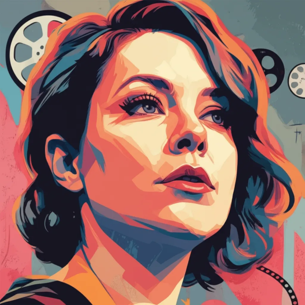 Portrait of Lena Dunham