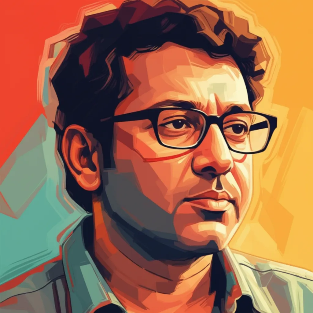 Portrait of Vinil Mathew