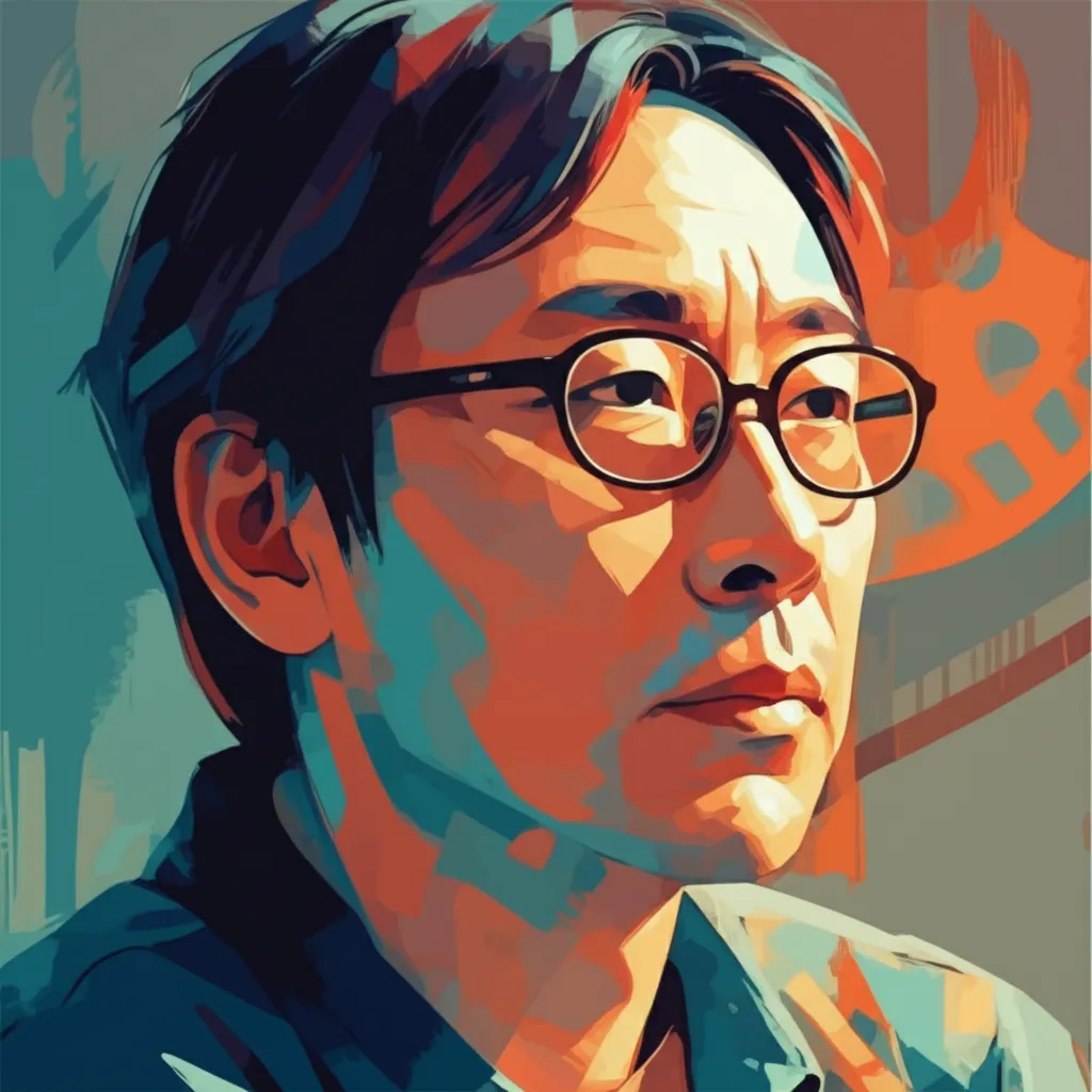 Artistic portrait of Seiji Mizushima
