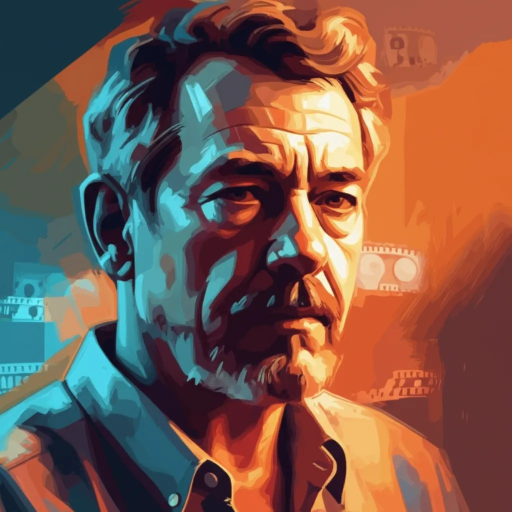 Artistic portrait of Don Ross