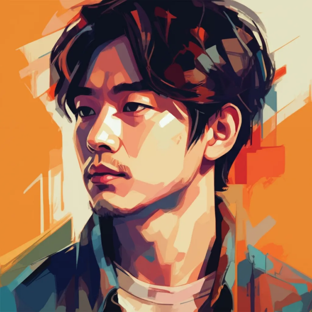 Artistic portrait of Jae-young Kwak