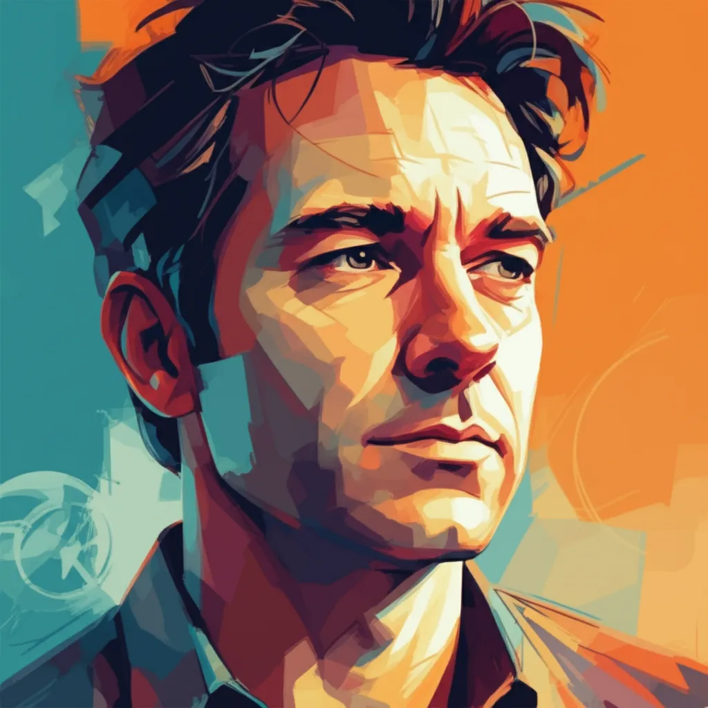 Artistic portrait of Andy Fickman