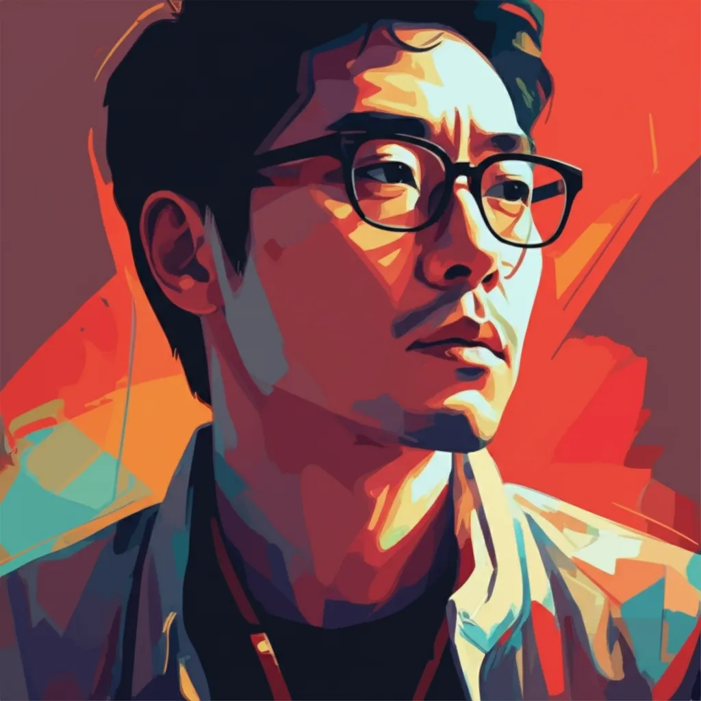 Artistic portrait of Sngmoo Lee