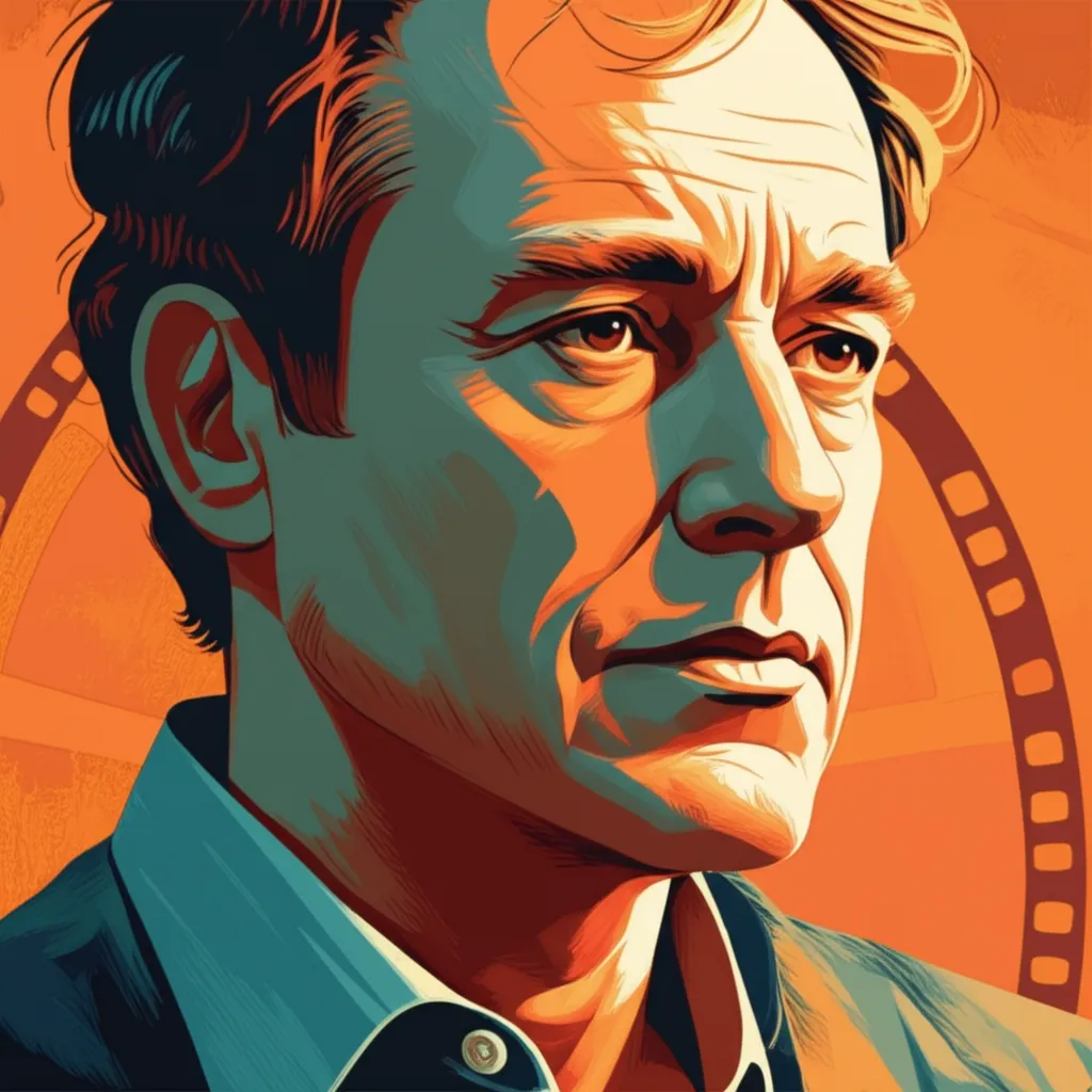 Artistic portrait of Jeremy Brock