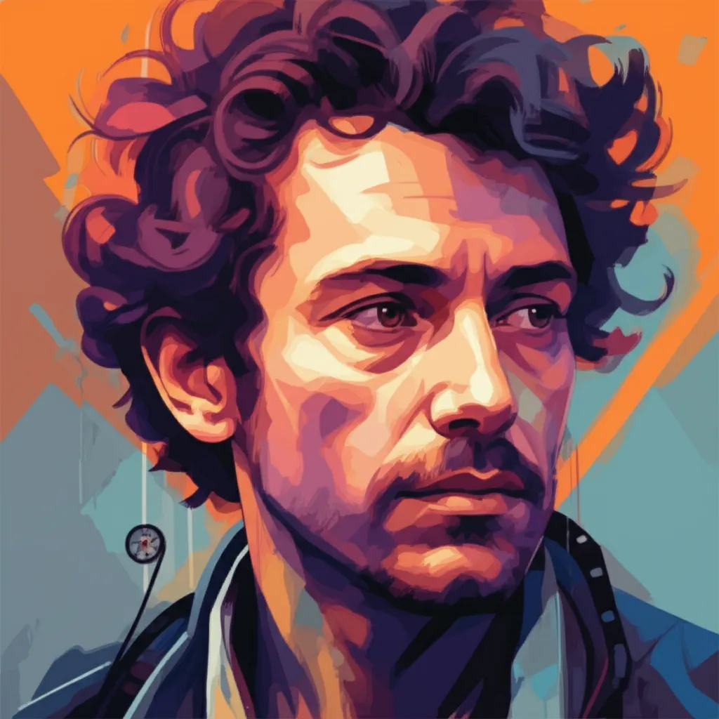 Artistic portrait of Alejandro Landes