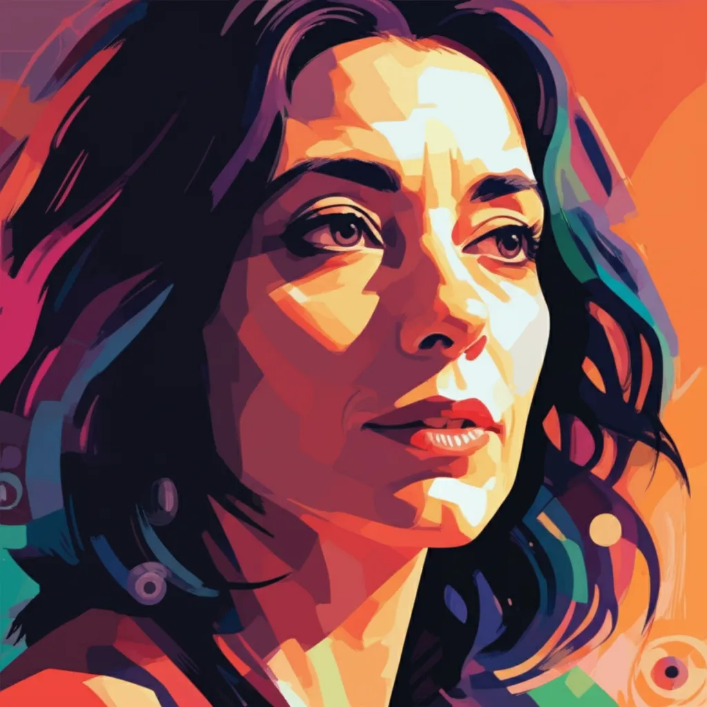 Artistic portrait of Fina Torres