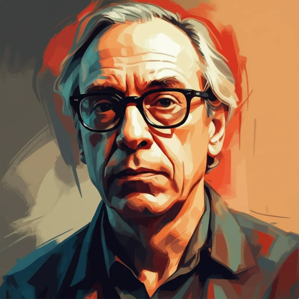 Artistic portrait of David Cronenberg