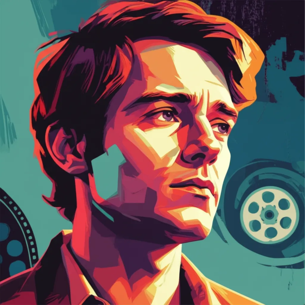 Artistic portrait of Liam Lynch