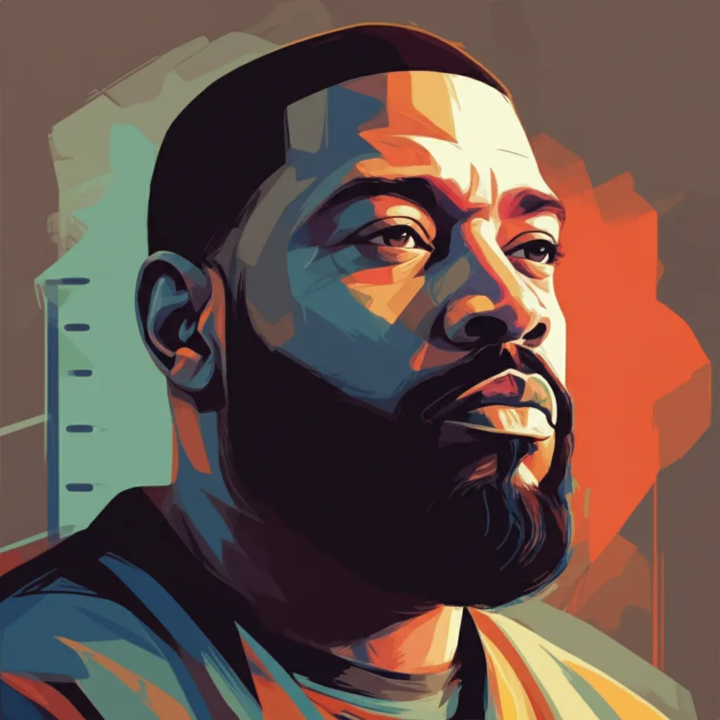 Artistic portrait of RZA