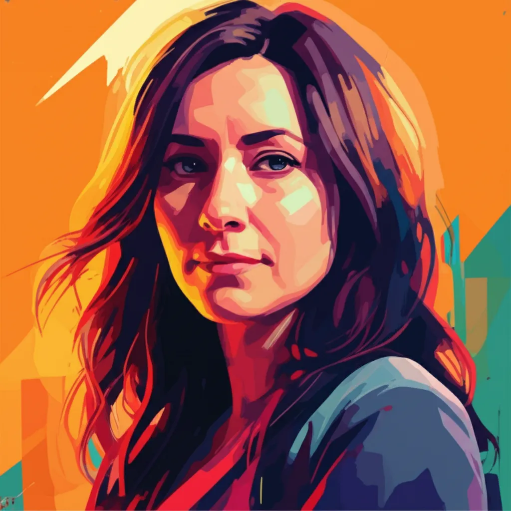 Artistic portrait of Jennifer Kluska