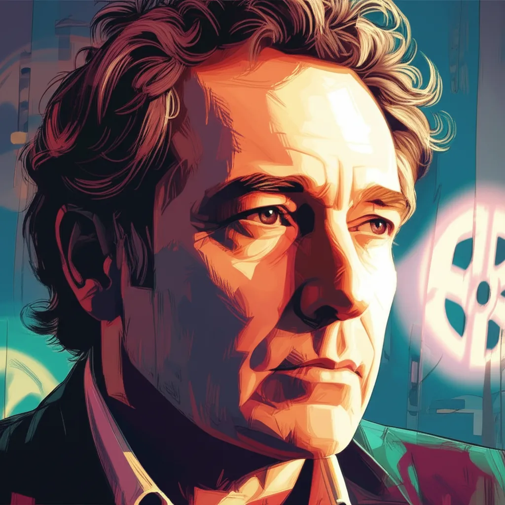 Artistic portrait of Rupert Wainwright