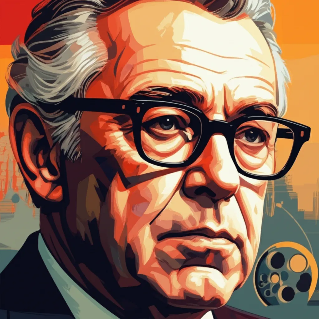 Artistic portrait of J. Lee Thompson