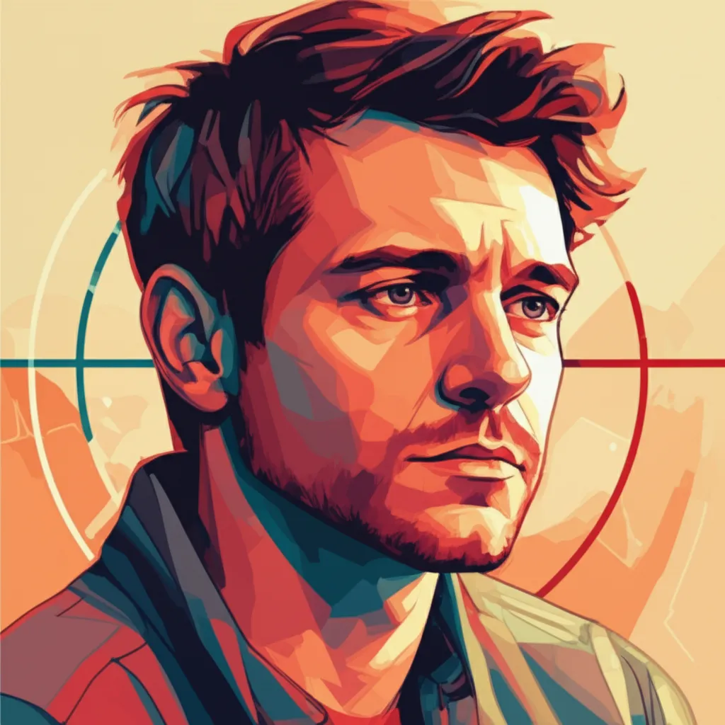 Artistic portrait of Daniel Stamm