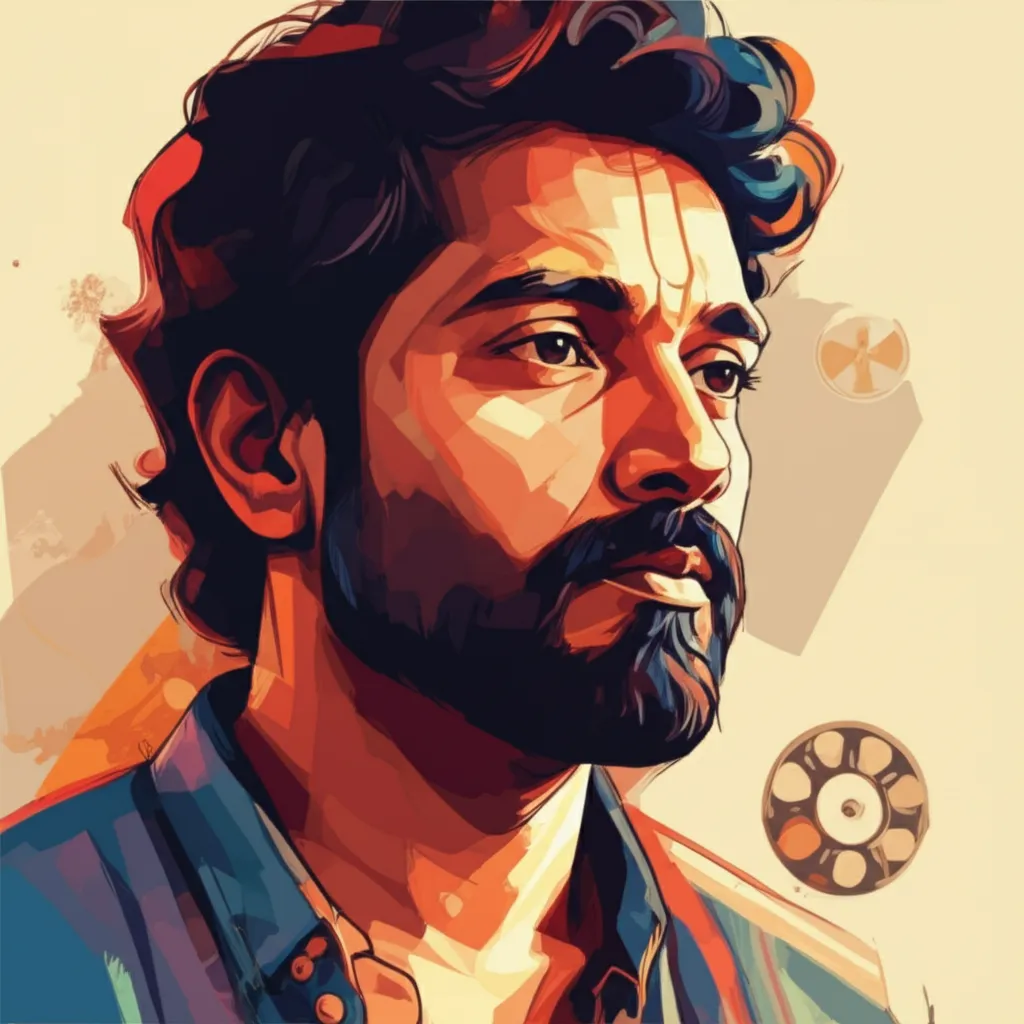 Portrait of Krishna D.K.